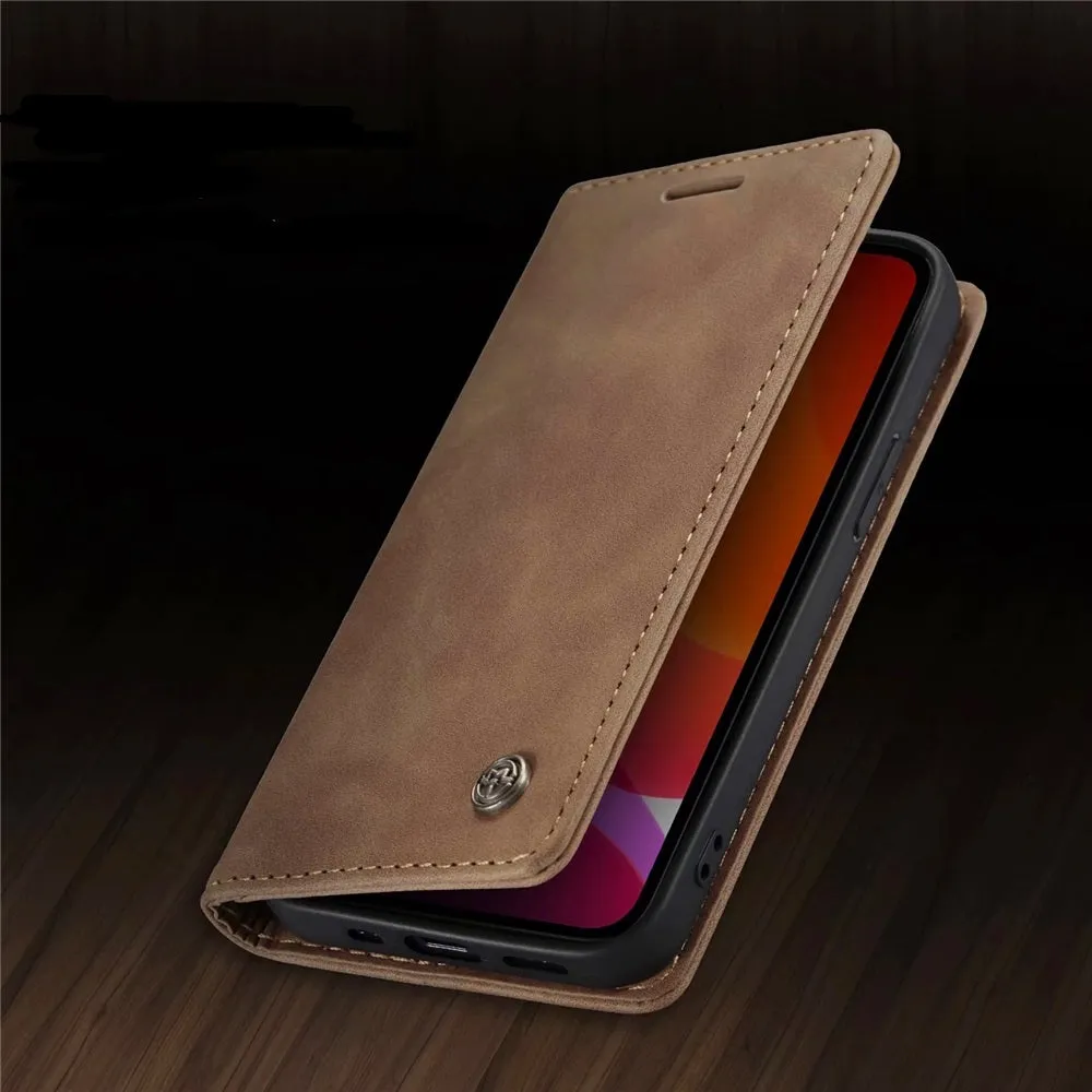 Samsung S23 compatible Leather Phone Case Flip Cover and Wallet