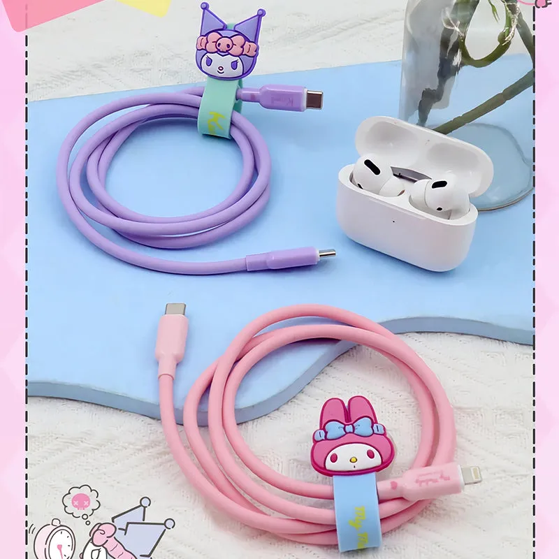 Sanrio Characters Happiness PD 5A Fast Charging Type-C Cable