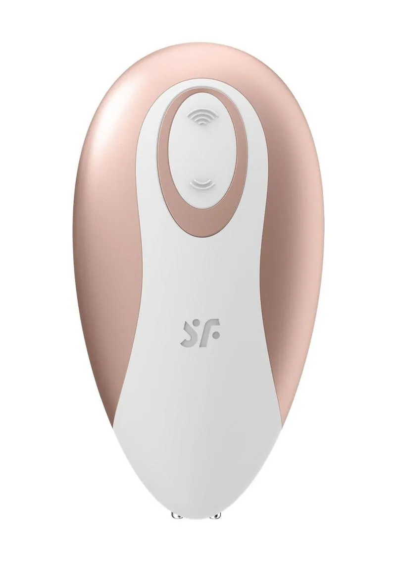 Satisfyer Deluxe Silicone Rechargeable Clitoral Stimulator