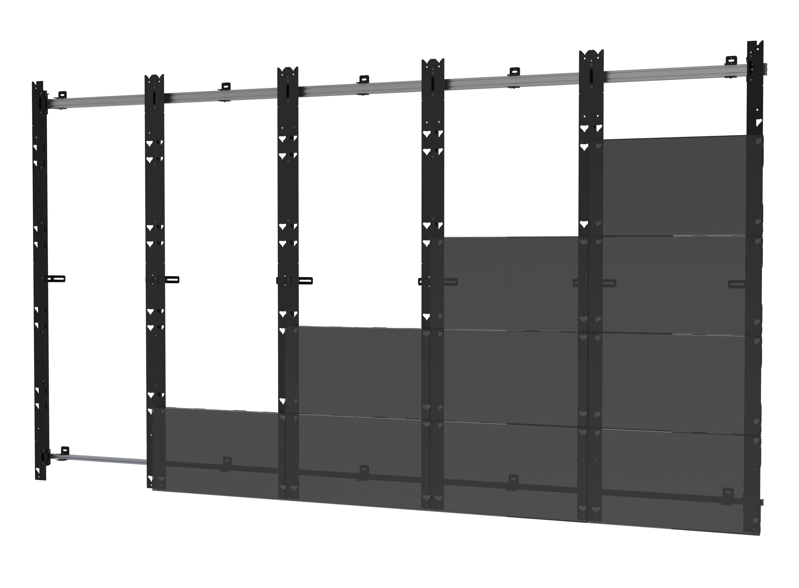 SEAMLESS Kitted Système de montage à plat dvLED pour les panneaux LED direct view LG Série LSCB