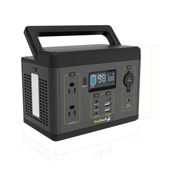 See Devil Portable Power Station 300w 280Wh