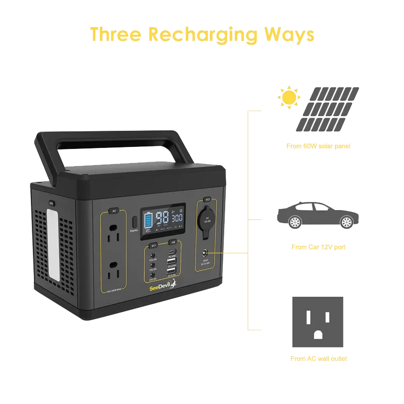 See Devil Portable Power Station 300w 280Wh