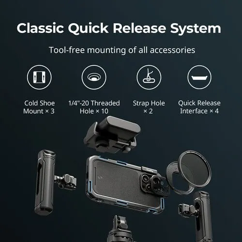 SmallRig Mobile Video Cage Flagship Edition for iPhone 16 Pro