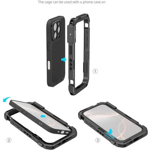 SmallRig Mobile Video Cage Flagship Edition for iPhone 16 Pro