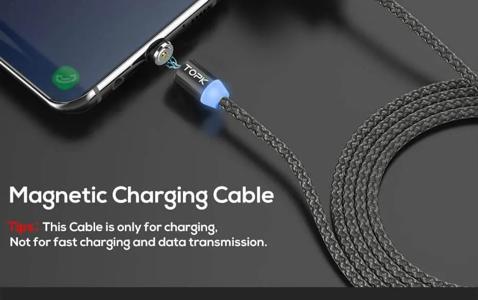 Smart Magnetic Usb Cable for  Iphone and Android