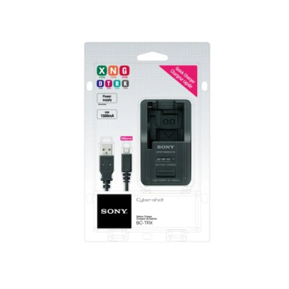 Sony BCTRX  Battery Charger for X/G/N/D/T/R and K Series Batteries