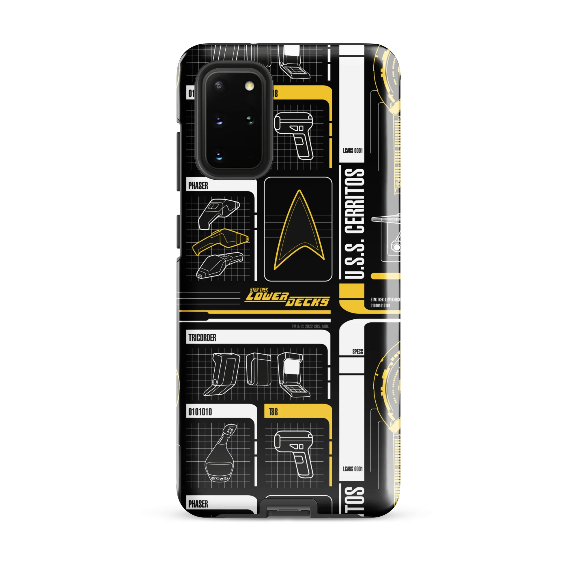 Star Trek: Lower Decks U.S.S Cerritos Pattern Tough Phone Case - Samsung