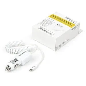 StarTech.com Auto Adapter - 1 Pack - 21 W - 12 V DC, 24 V DC Input - 5 V DC/4.20 A Output