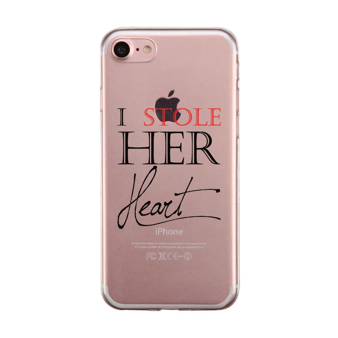 Stealing Last Name Couple Matching Phone Cases Charming Wedding