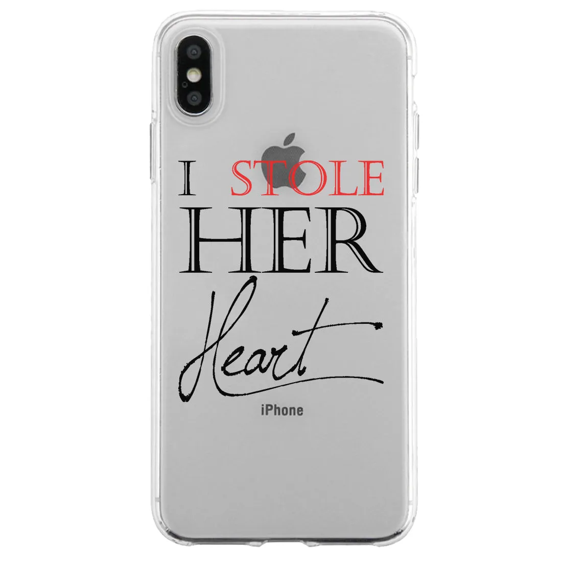 Stealing Last Name Couple Matching Phone Cases Charming Wedding