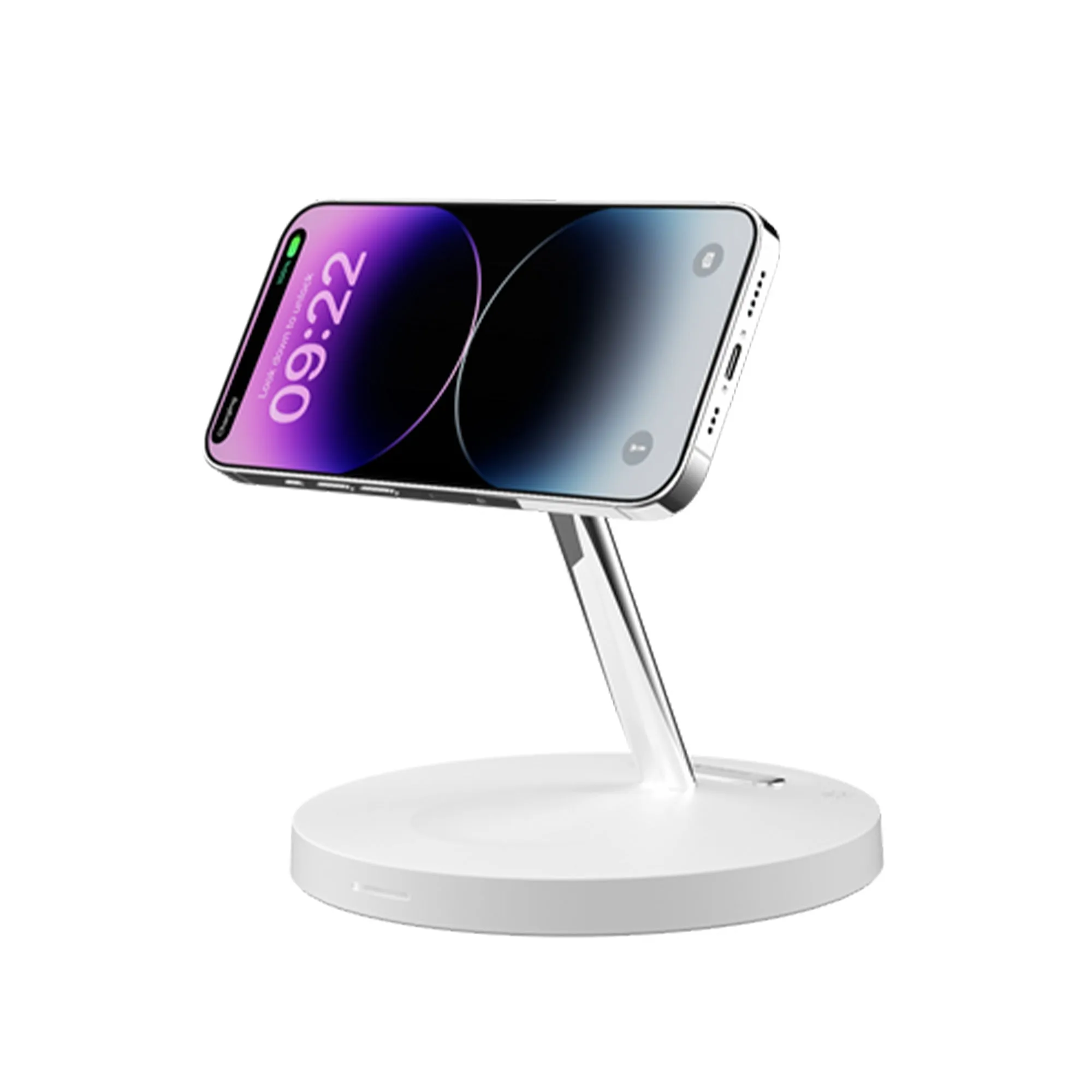 SwitchEasy MagPower 4-in-1 Magnetic Wireless Charging Stand ( 15W ) - White