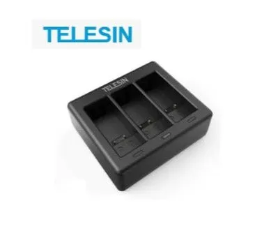 Telesin Batteries Charger with 3 Slots for Gopro Hero 9/10/11