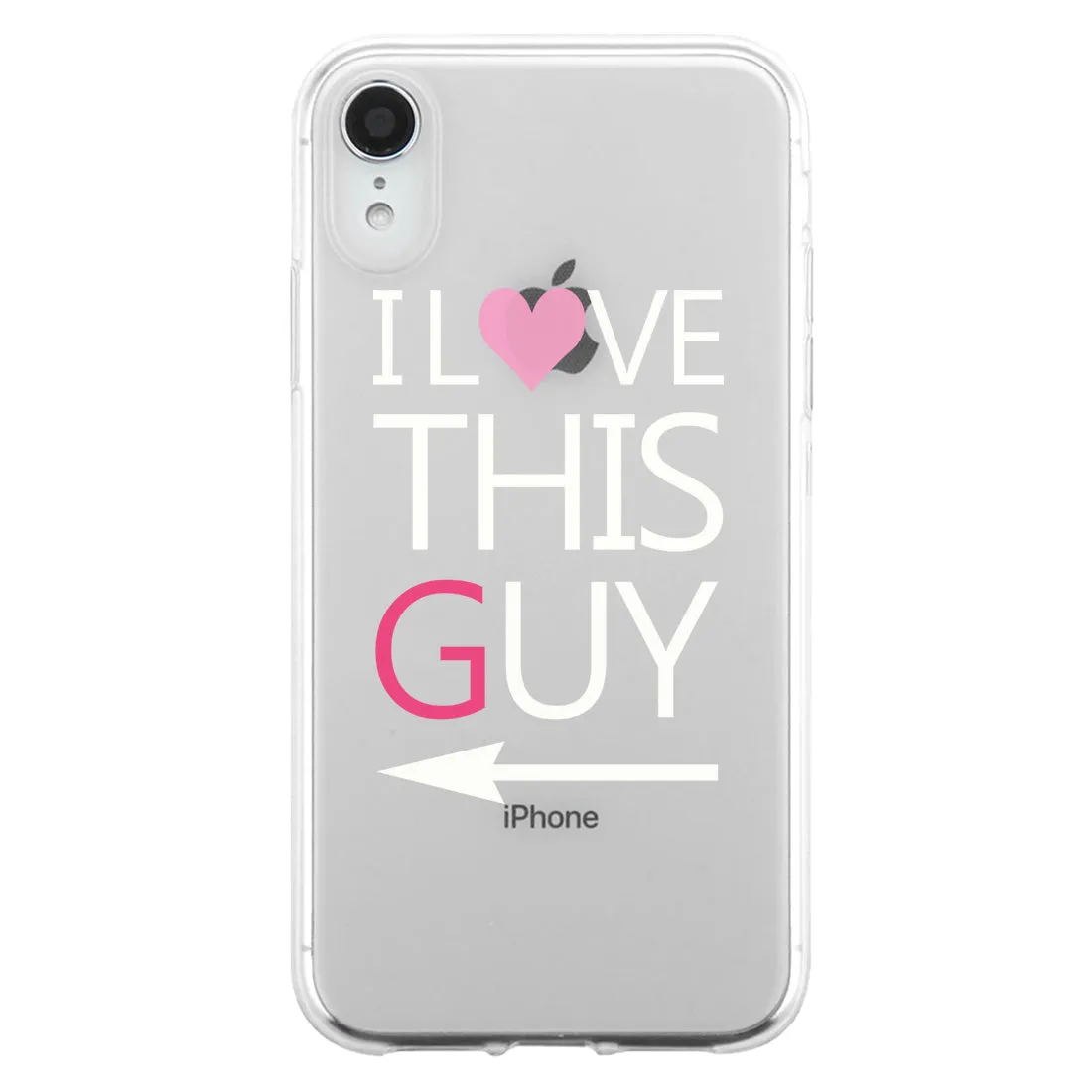 This Girl Guy Couple Matching Phone Cases Witty Cheerful Loving