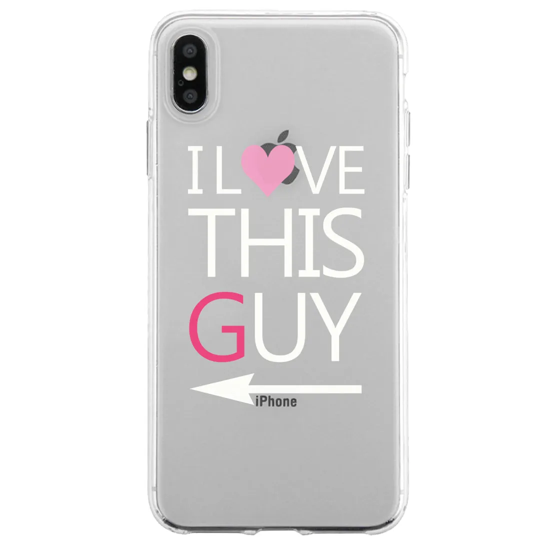 This Girl Guy Couple Matching Phone Cases Witty Cheerful Loving