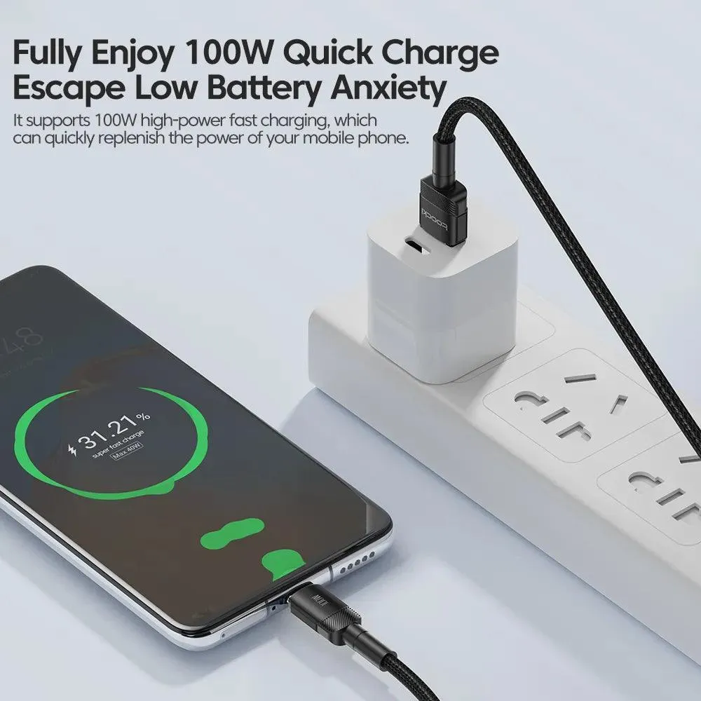 Toocki Fast Charging Cable: Enhanced Data Transfer Efficiency