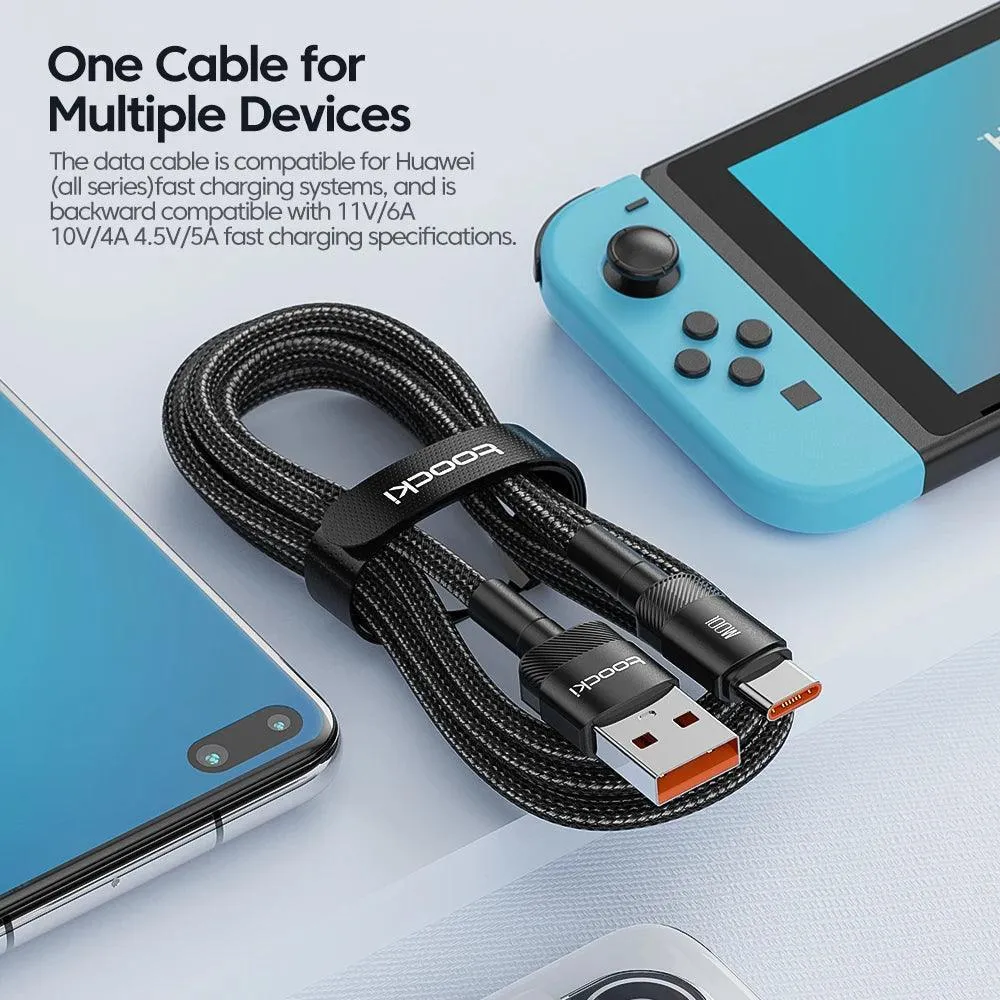 Toocki Fast Charging Cable: Enhanced Data Transfer Efficiency