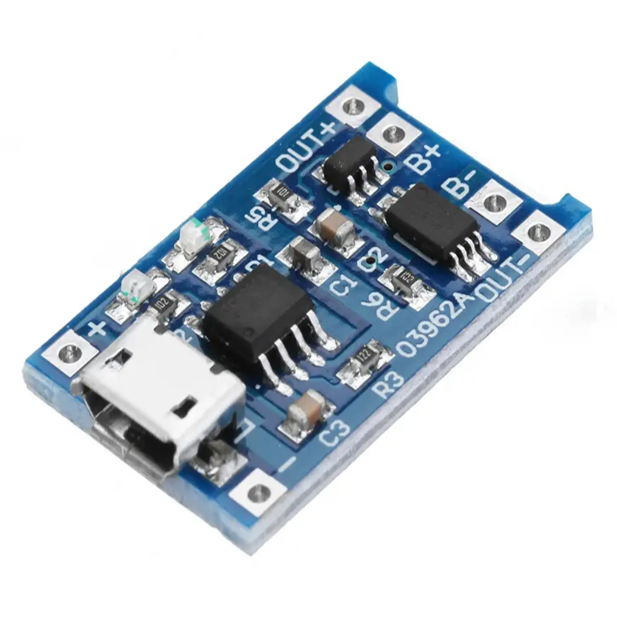 TP4056 Micro USB 5V 1A Lithium Battery Charging Protection Board