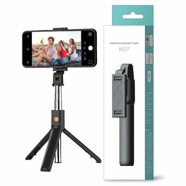 Tripod and Wireless Selfie Stick K07 - Original