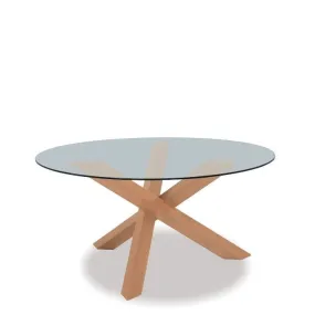 Tripod Dining Table - Oak Base - 1500dia