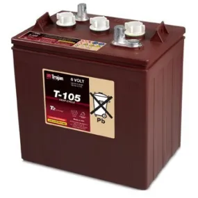 Trojan 6V 225 AH Deep Cycle Flood Battery*NO SHIP*