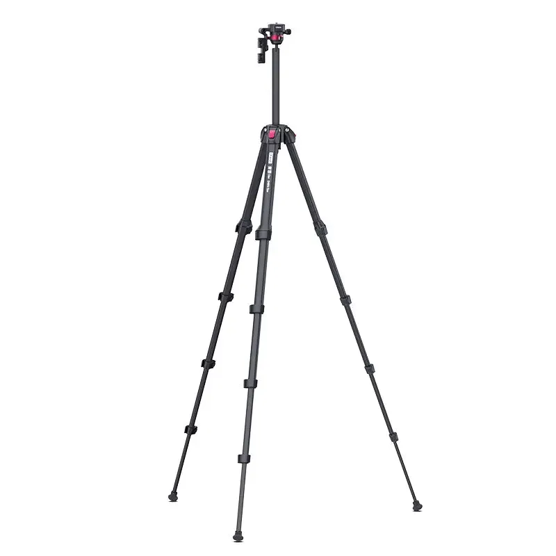 Ulanzi OMBRA TT07 5-Section Lightweight Travel Tripod with Built-In 360 Degree Ballhead with CLAW Quick Release Plate, Phone Clip, 8Kg Max Load Capacity, 1.5M Max Height for Camera Photo and Video | T031GBB1