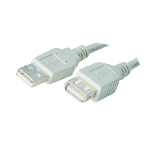 USB A MALE TO USB A FEMALE CORD 3 MTR MX 2102C