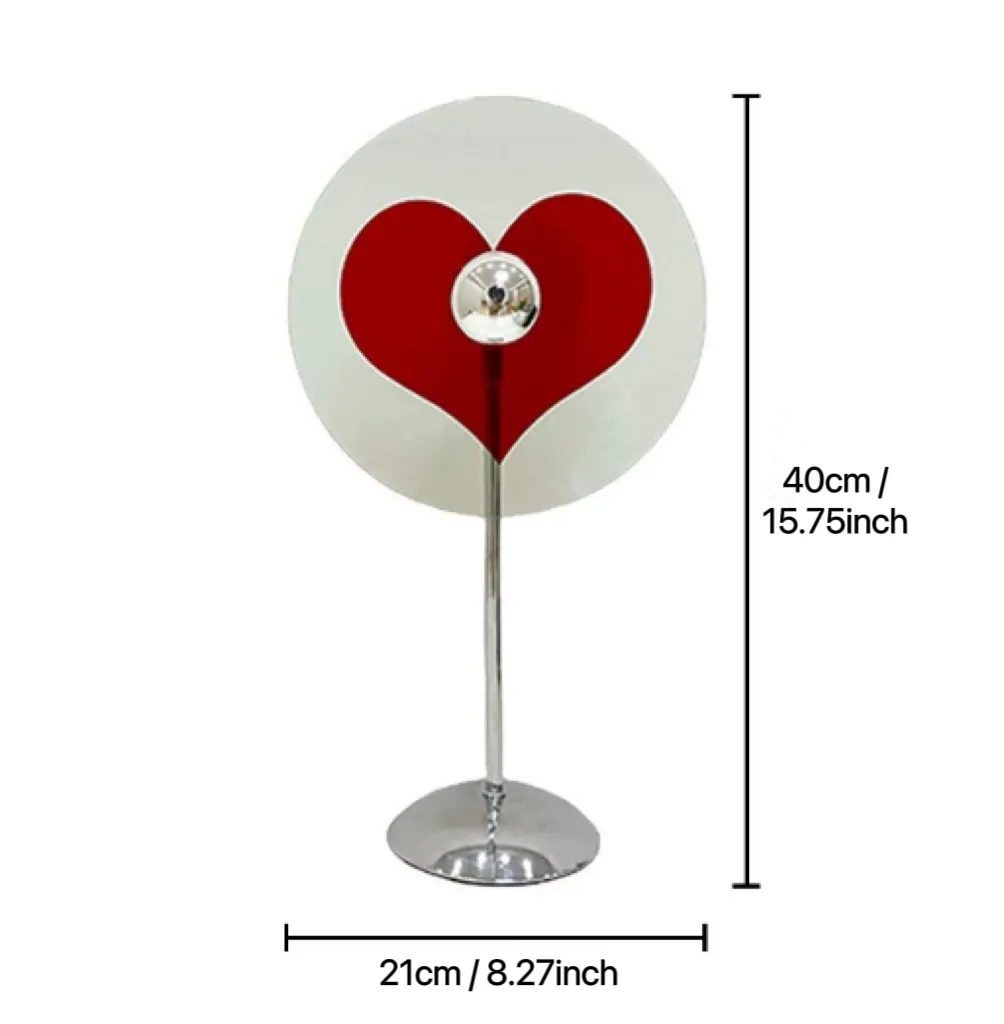 Valentine's Day Heart Projection LED Lamp Heart-Shaped Art Decoration Gift