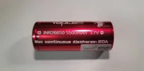 Vapcell INR26650 26650 5500mAh 20A Rechargeable Lithium-ion Battery