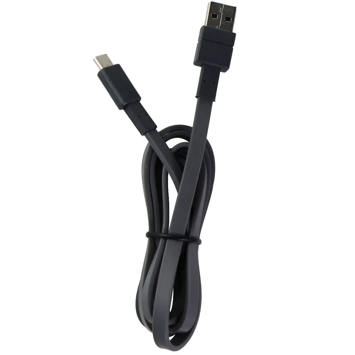 Ventev 3.3-Foot ChargeSync (USB-C) to USB Flat Tangle-Free Cable - Gray