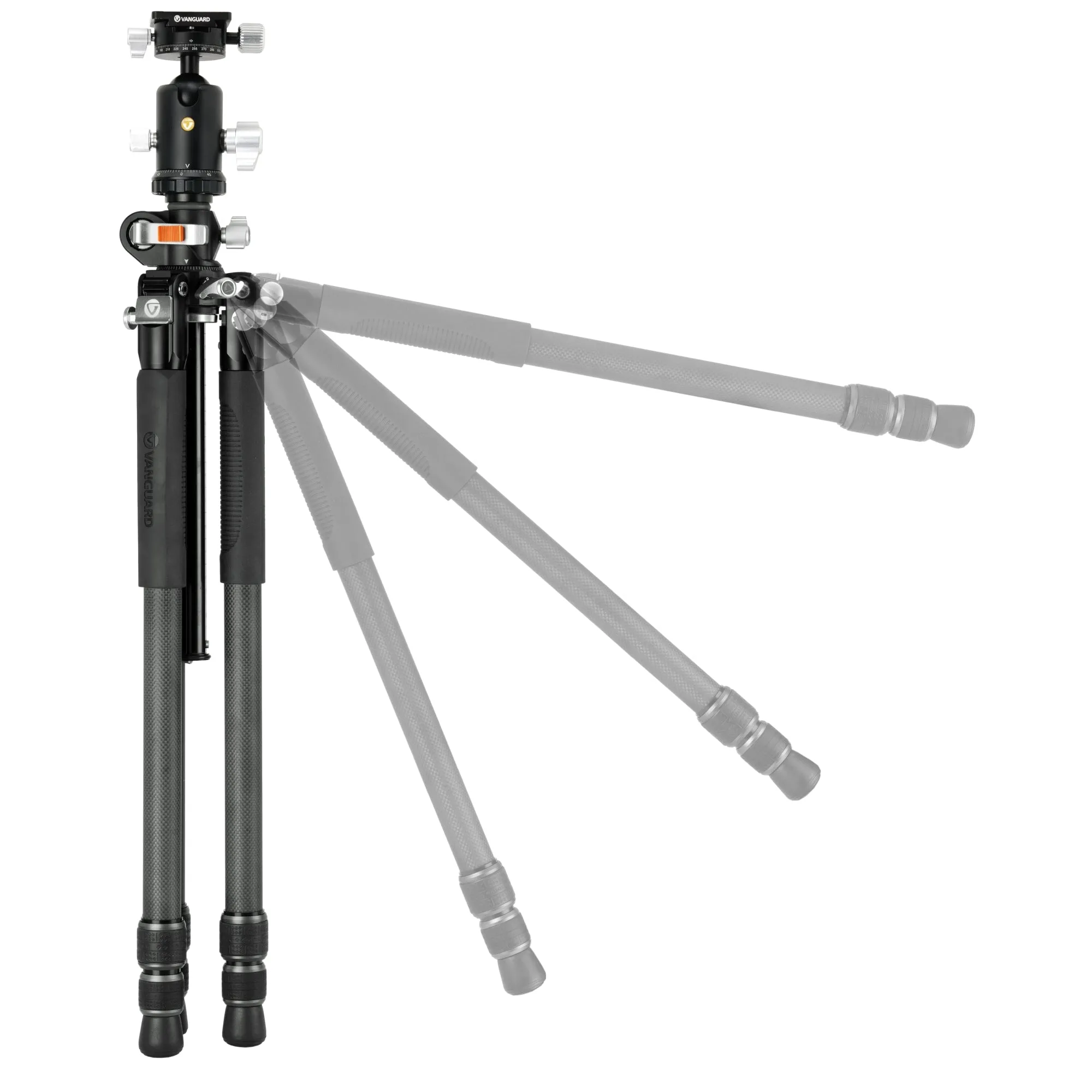 VEO 3  303CBS Versatile Tall Carbon Tripod with Dual Axis Ball Head - 25kg Load Capacity