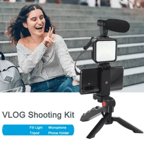 Video Making Vlogging Kit With Tripod Stand AY-49