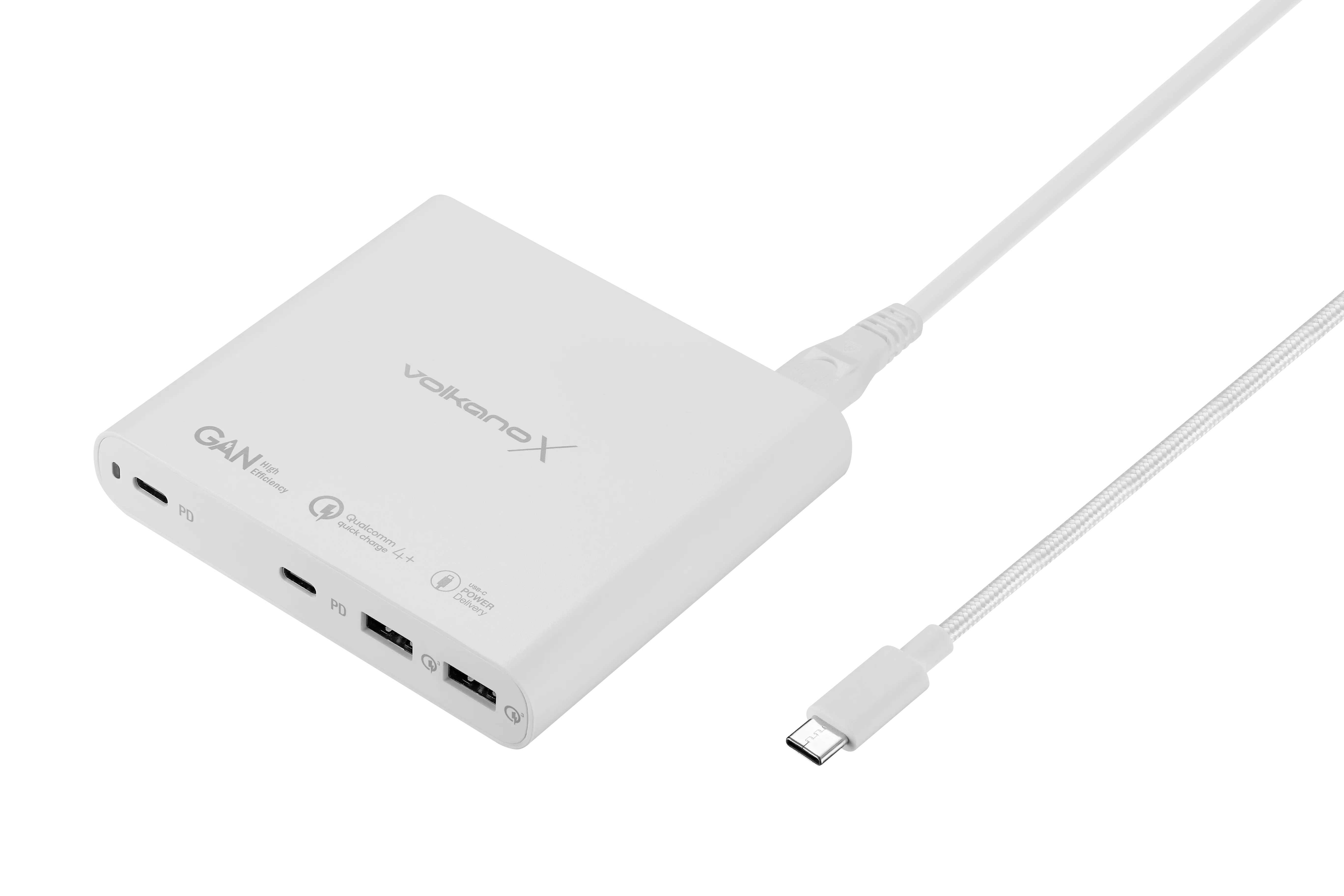 VolkanoX Boost Series 120 Watt Multiport GaN Laptop Charger