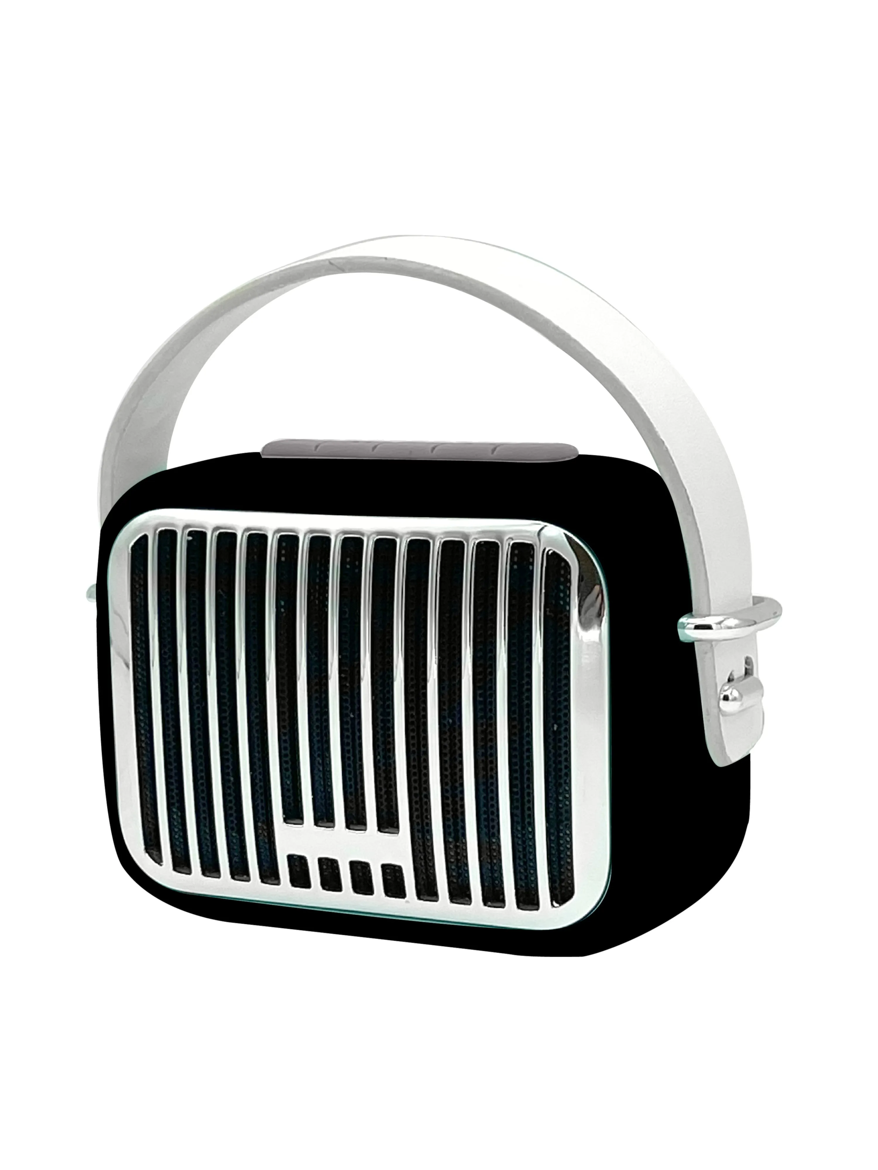 Wireless Bluetooth Retro Speaker in Black