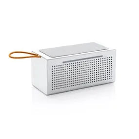 Wireless charger speaker by XD design in silver