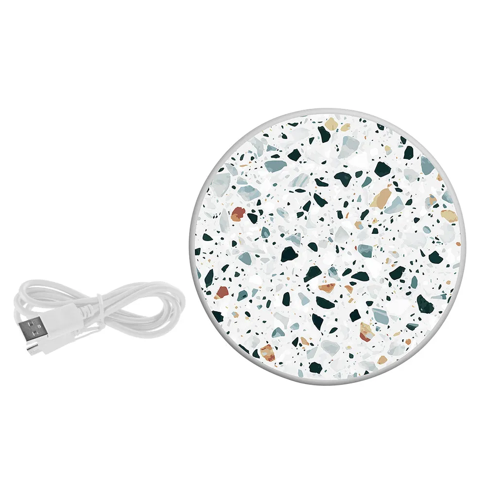 Wireless Charging Pad Terrazzo