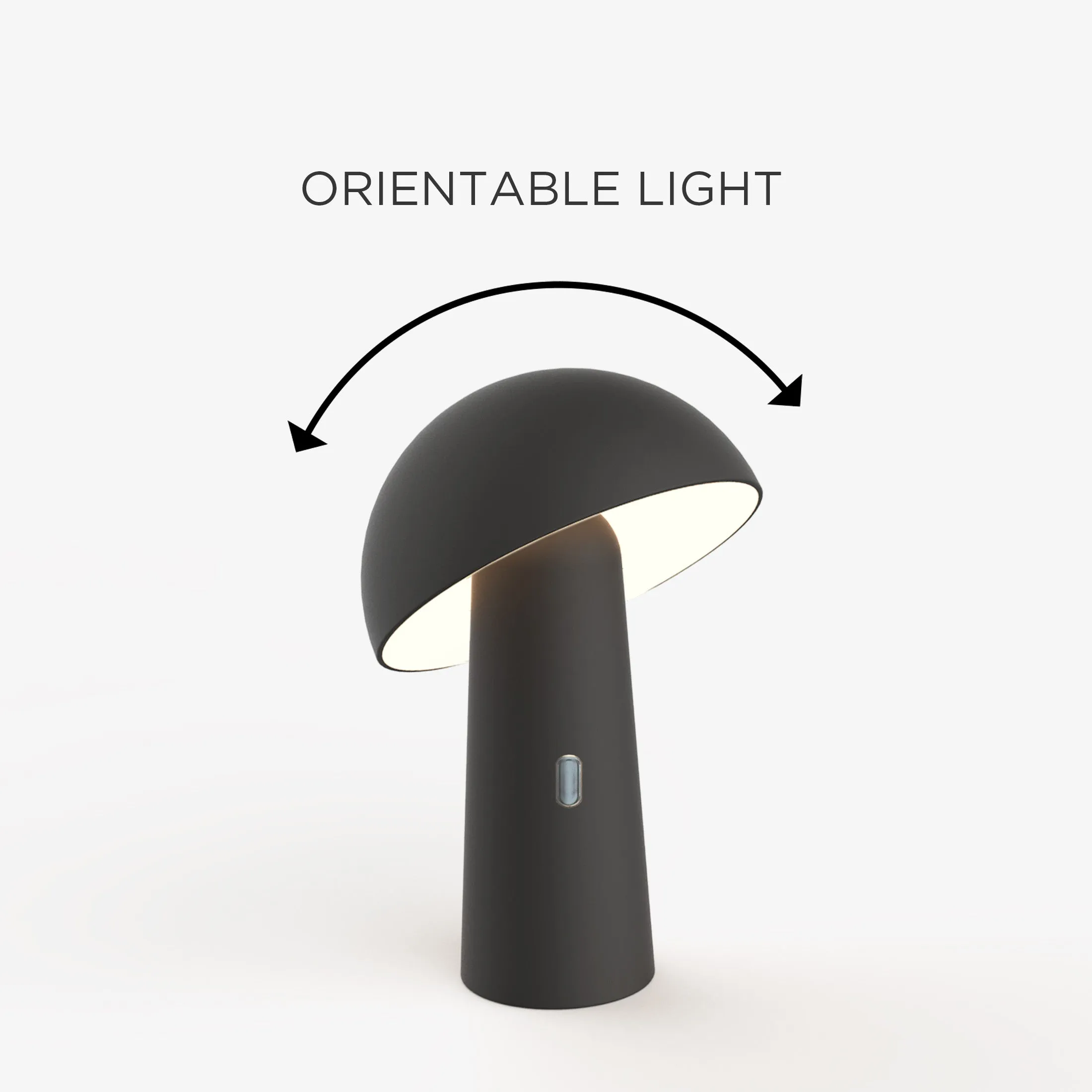 Wireless decorative lamp SHITAKE BLACK