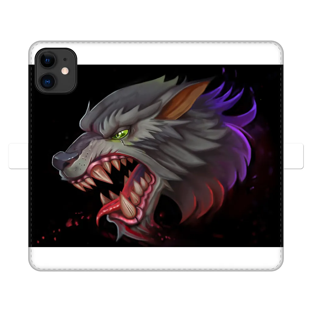 Wolf Fully Printed Wallet Cases