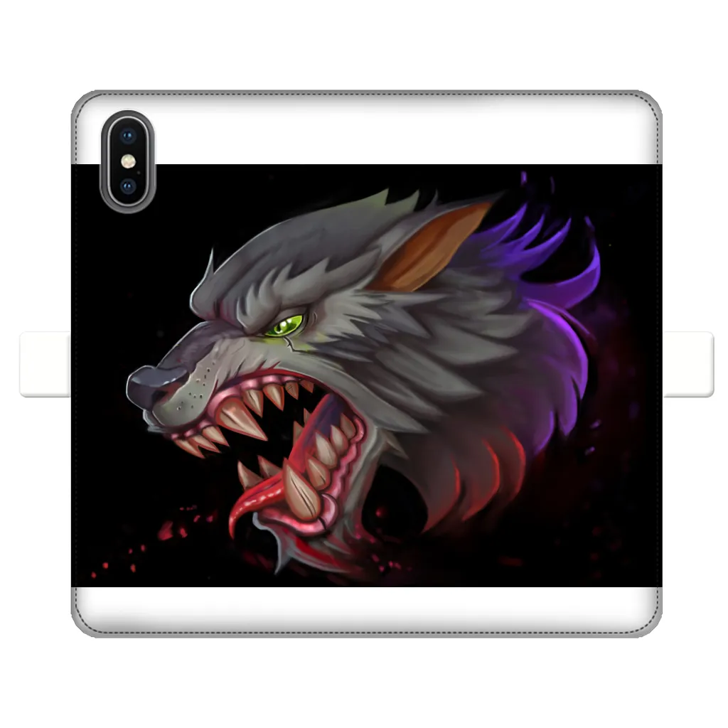 Wolf Fully Printed Wallet Cases