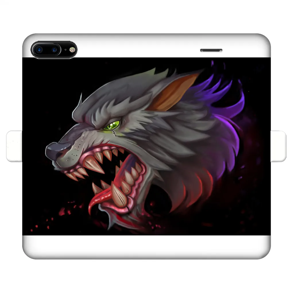 Wolf Fully Printed Wallet Cases