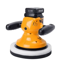 WORKSITE - 20V Cordless Wax Polisher, Perfect for all vehicles, cars, counter tops, bathrooms and banisters CWP110, 2.0AH Battery and FAST Charger -CWP110