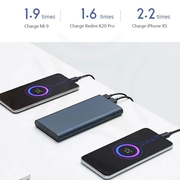 XiaoMi 10000mAh 18W Fast Charging Power Bank 3