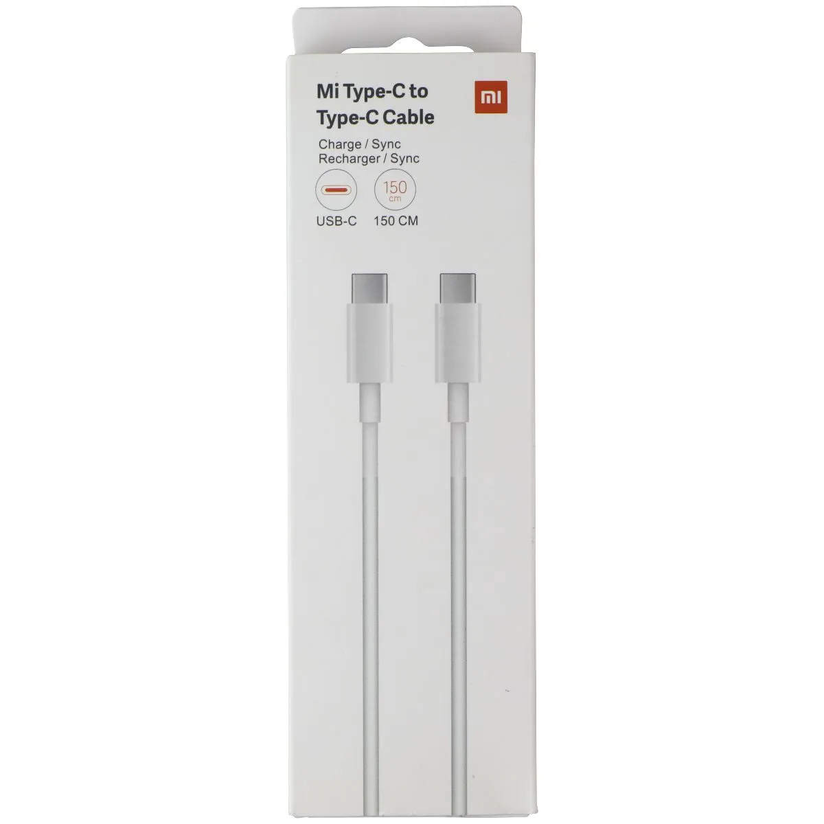 Xiaomi Mi (1.5M) USB-C to USB-C Charge and Sync Cable - White