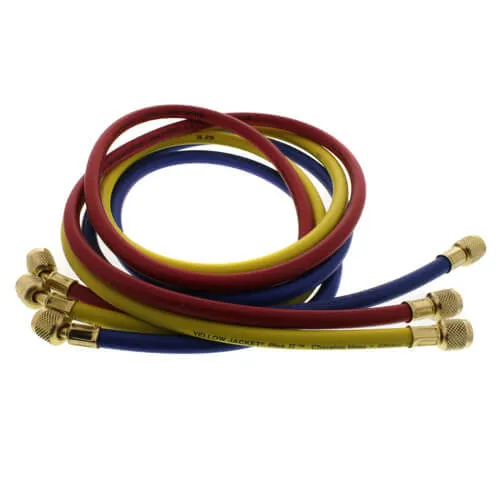 Yellow Jacket 21986 Plus II Charging Hose Set