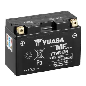 YT9B-BS Non-DG Factory Sealed Battery Yuasa (YT9BBS)