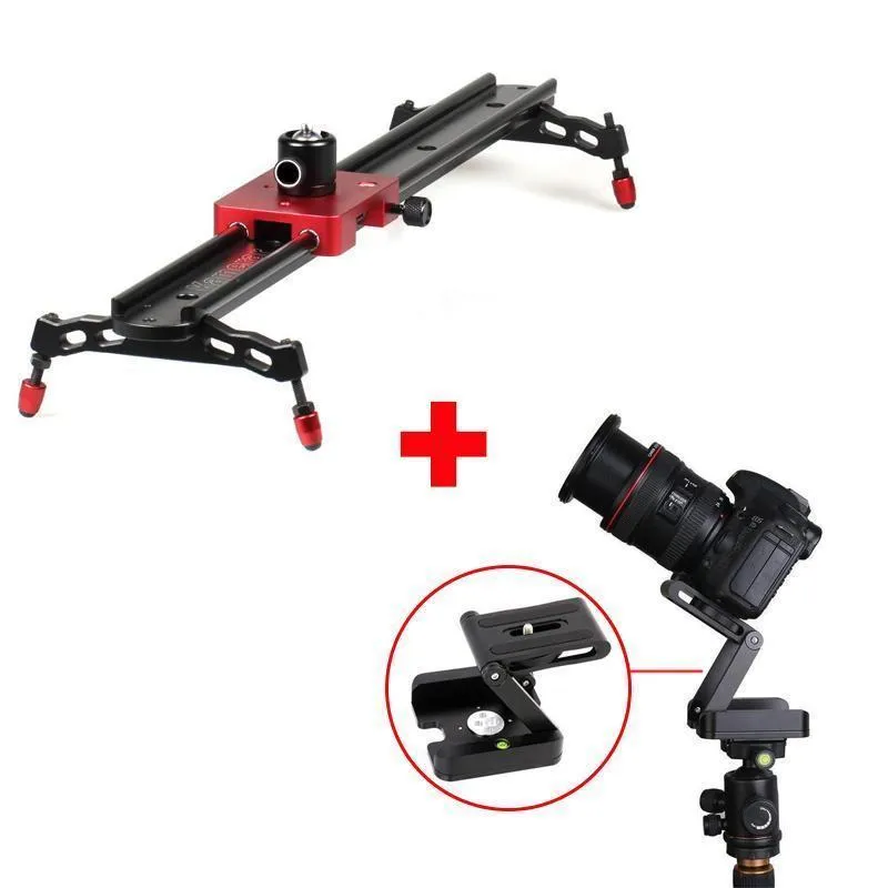 Z-Flex Tilt Head Professional Pan Track Slider