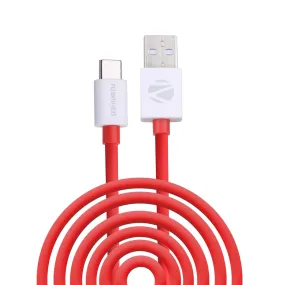 ZEBRONICS UT45 USB to Type C charging cable