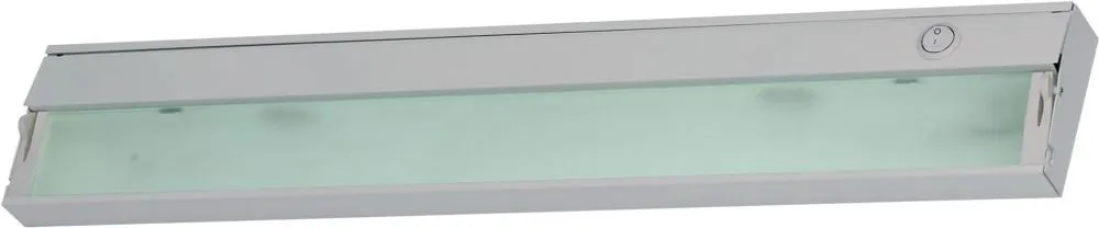 Zeelite 3 Lamp Cabinet Light In Stainless Steel and Diffused Glass